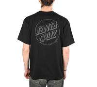 Santa Cruz Tonal Opus Dot Stripe S/S T-Shirt - Black