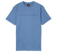 Santa Cruz - Tonal Opus Dot Stripe - T-shirt size XS, blue