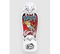 Santa Cruz Toyoda Reissue 10.4" Skateboard Deck white Uni