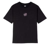 Santa Cruz - Women's Mono Stamped Dot T-Shirt - T-shirt size 10, black