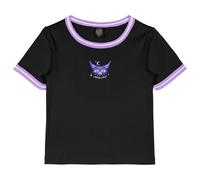 Santa Cruz - Women's Night Critter Mini T-Shirt - T-shirt size 8, black