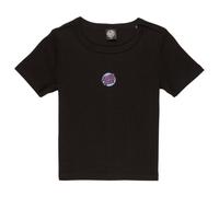 Santa Cruz - Women's Other Dot Emb T-Shirt - T-shirt size 12, black