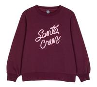 Santa Cruz - Women's Ribbon Script Front Crew - Jumper size 16, purple
