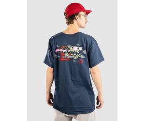 Santa Cruz X Stranger Things Eddie Slasher T-Shirt blue dusk L