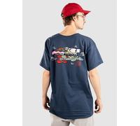 Santa Cruz X Stranger Things Eddie Slasher T-Shirt blue dusk XL