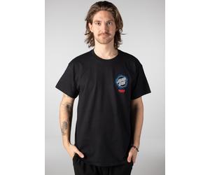 Santa Cruz x Stranger Things - Hellfire Pit Black - T-Shirt - black - S - 100% Cotton S