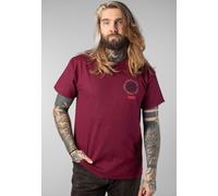 Santa Cruz x Stranger Things - Hellfire Pit Maroon - T-Shirt - burgundy - XXL - 100% Cotton XXL