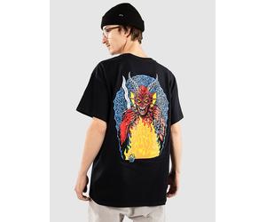 Santa Cruz X Stranger Things Hellfire Pit T-Shirt black XL