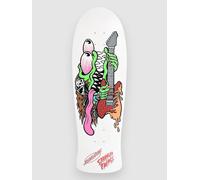 Santa Cruz X StrangerThings Meek SlasherEddie 10.1"ea S white Uni