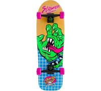 Santa Cruzer Factory Complete Skateboard Meek OG Slasher Hand Shaped Multi 9.7"