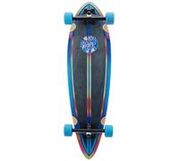 Santa Cruzer Iridescent Dot Pintail Factory Complete Skateboard Multi 33"