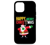 Santa Dab Dance Jesus Christ Merry Christmas Dabbin Dancing Case for iPhone 12/12 Pro