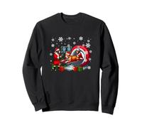 Santa Dogs Radiology Technican X-Ray Pit Bull Christmas Sweatshirt