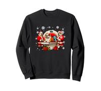 Santa Dogs Radiology Technician X-Ray BullDogs Christmas Sweatshirt