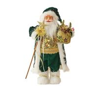Santa Doll,Santa Ornament Figure | Creative Green Holding Bag Doll | Standing Statue Ornaments | Home Living Room Bedroom Christmas Theme Atmosphere Decoration