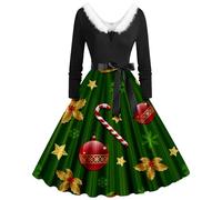 Santa Dress for Women, Plus Size Fancy Dress Costumes Christmas Tunics for Women UK Women's Ladies Soft Velvet Mrs Santa Costume Sexy Outfit Adult Christmas Costume Party Nightclub Evening