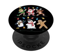 Santa Elves Reindeer Snowman Christmas PopSockets Adhesive PopGrip
