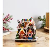 Santa Express Pre Lit Candy Ginger Bread House GINGERBREAD HOUSE