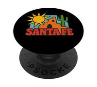 Santa Fe Adobe Sunset Southwest Desert Sunscape Style PopSockets Adhesive PopGrip