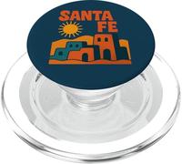 Santa Fe Adobe Sunset Southwest Desert Sunscape Style PopSockets PopGrip for MagSafe