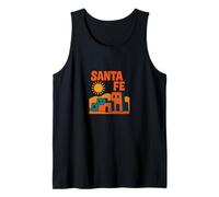 Santa Fe Adobe Sunset Southwest Desert Sunscape Style Tank Top