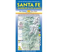 Santa Fe, Bandelier & Los Alamos Trail Map 2nd Edition