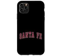 Santa Fe New Mexico Souvenir Sport College Style Red Text Case for iPhone 11 Pro Max