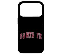 Santa Fe New Mexico Souvenir Sport College Style Red Text Case for iPhone 17 Pro