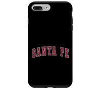 Santa Fe New Mexico Souvenir Sport College Style Red Text Case for iPhone 7 Plus/8 Plus