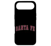 Santa Fe New Mexico Souvenir Sport College Style Red Text Case for iPhone Air