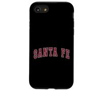 Santa Fe New Mexico Souvenir Sport College Style Red Text Case for iPhone SE (2020) / 7/8