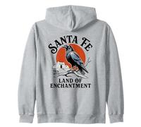 Santa Fe New Mexico Sunset Zip Hoodie