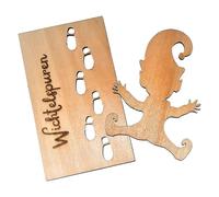 Santa Footprint Stencil - Template, Floor Outline | Holiday Gnome Track Stamps, Decorative Wood Tracer Plus Creative Christmas Pattern Maker for Kids Room, Hallway, Indoor Party Design