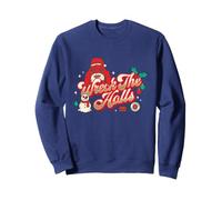 Santa Fuggler Christmas Wreck The Halls Sweatshirt