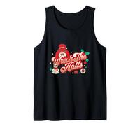 Santa Fuggler Christmas Wreck The Halls Tank Top