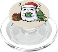 Santa Ghost Christmas Boo Cute Cozy Cocoa Tree Reindeer PopSockets PopGrip for MagSafe
