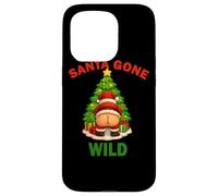 Santa Gone Wild Christmas Shirt Cute Santa Xmas Holiday Case for iPhone 15 Pro