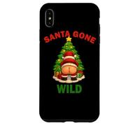 Santa Gone Wild Christmas Shirt Cute Santa Xmas Holiday Case for iPhone XS Max