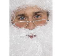 Santa Half Moon Specs, Silver