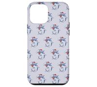 Santa Hammerhead Shark Christmas Ugly Xmas Sweater Case for iPhone 12 mini