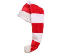 Santa Hat - 85x28cm Hat, Festive Addition | Short Plush Plush Christmas Party Supplies with Ease, Thicken Classic for Christmas New Year Festive Holiday Party Men Women Children