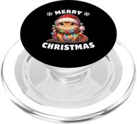 Santa Hat Christmas Fairy Lights Bartagam PopSockets PopGrip for MagSafe
