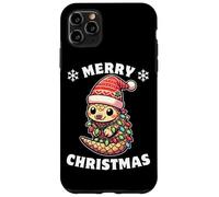 Santa Hat Christmas Fairy Lights Pangolin Case for iPhone 11 Pro Max