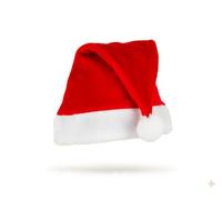 Santa Hat Christmas Hat Christmas Tree Hats Holiday Soft Headwears Adults Unisex New Year Party Supplies Red Santa Claus Gifts Festive Xmas Girls Fancy Dress Accessories 23cm X 29cm X 4cm (1 Count)