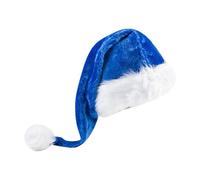 Santa Hat For Adults and Teens, Unisex Christmas Hats Xmas Holiday Hat Classic Fur Santa Hats for Christmas New Year Festive Holiday Party Supplies