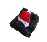 Santa Hat Lions Wigs Pet Costume Dogs Comfortable Design Holiday Party Accessory Polyester Pet Costume Hat