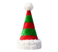Santa Hat | Santa Claus Christmas Headgear | Classic Festive Costume Hats for Men Women Winter Office Photo Christmas Songs Singing New Year Festive Gathering School Para