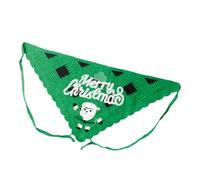 Santa Headband Headscarf Knitted Snowflake Headwear for Outdoor Snowflake Pattern Creative Christmas Hair Scarf Knitted Head Scarf for Women