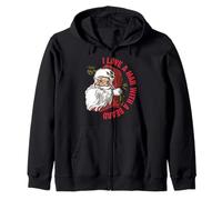 Santa - I Love A Man With A Beard Zip Hoodie