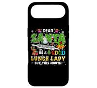 Santa I Really Did Try To Be A Good Lunch Lady Christmas Case for iPhone Air